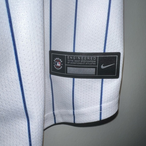 Women's Chicago Cubs Dansby Swanson Nike White Home Limited Player Jersey - Picture 5 of 5